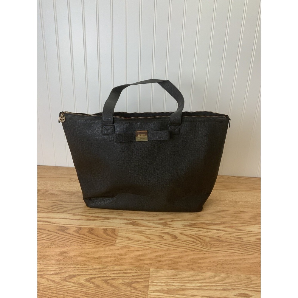 Macbeth Collection Black Computer‎ Tote Bag 2 Handles